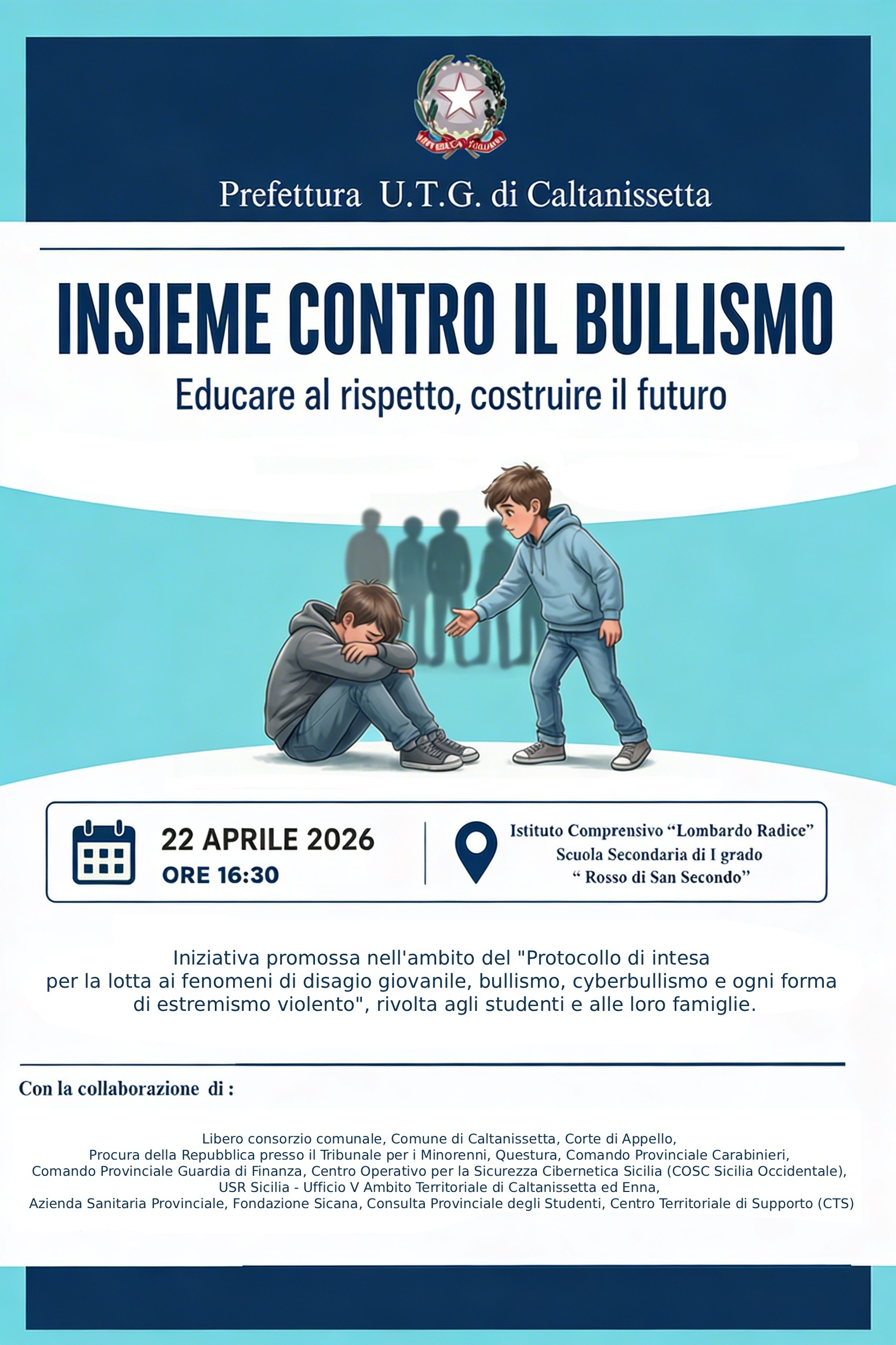 INSIEME CONTRO IL BULLISMO – Educare al Rispetto, Costruire il Futuro